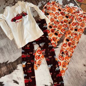 jack-o’-lantern halloween Fall Pajamas